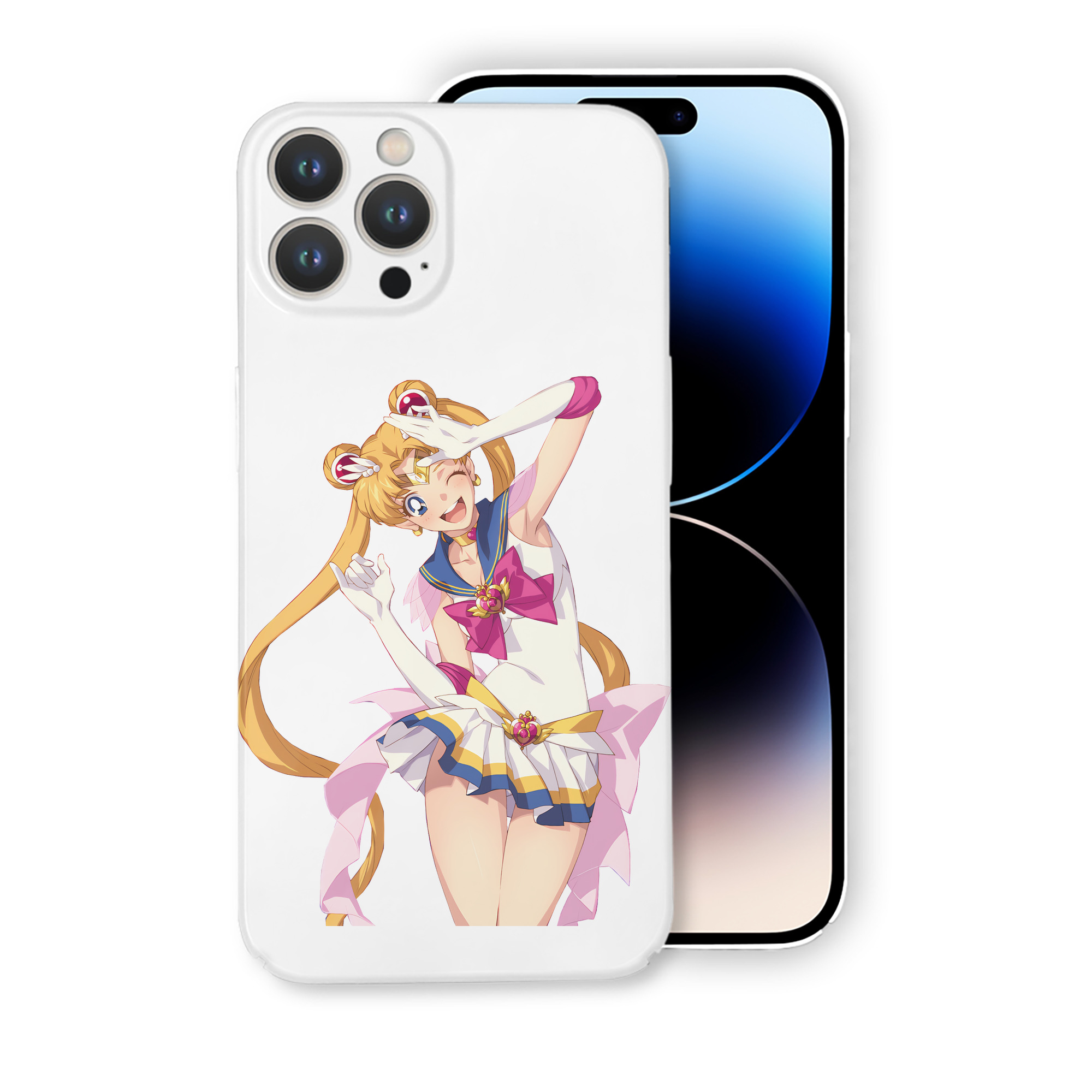 （画像用） 美少女戦士セーラームーン 月野 うさぎ つきの うさぎ Sailor Moon Tsukino Usagi 【iPhone 14シリーズ対応】ハードケース